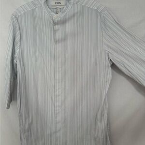 COS Women’s long sleeve white shirt. NWOT. Dress shirt stylish and great fabric